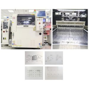 stensiltrykk for effektiv loddepasta